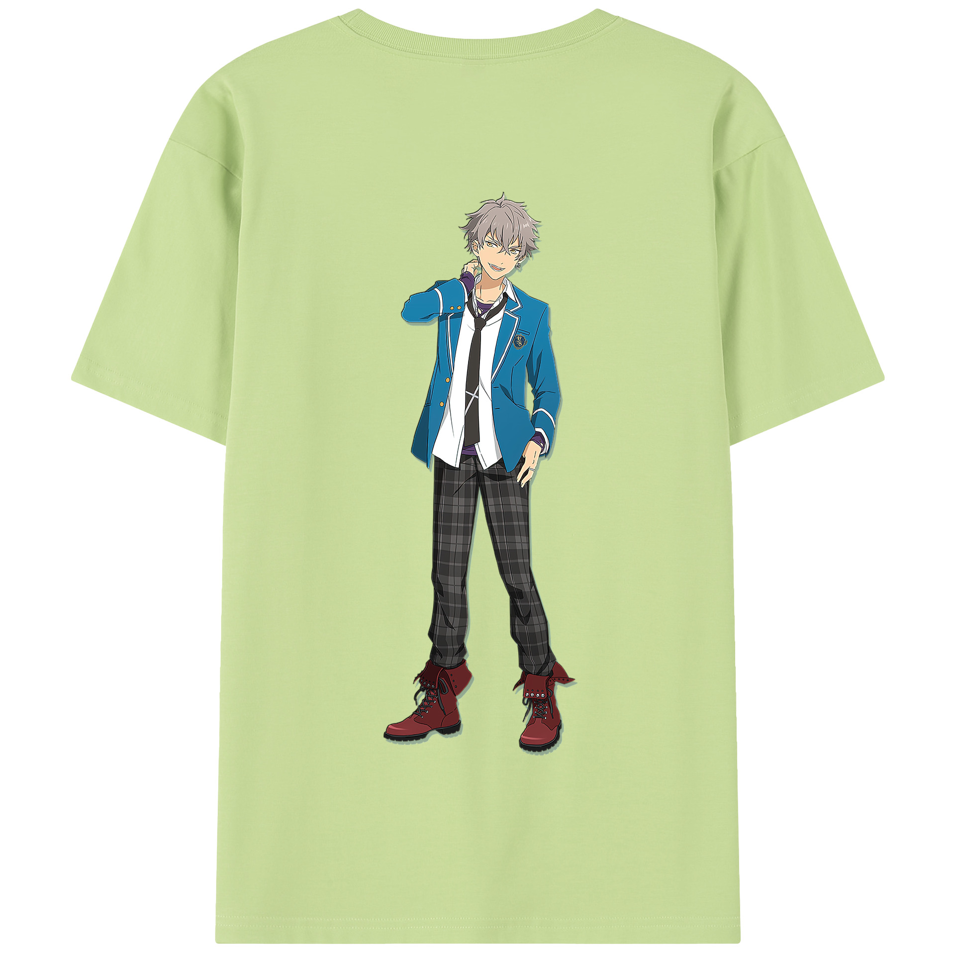（画像用） あんさんぶるスターズ! Ensemble Stars 綿100％半袖Tシャツ（背面プリント）